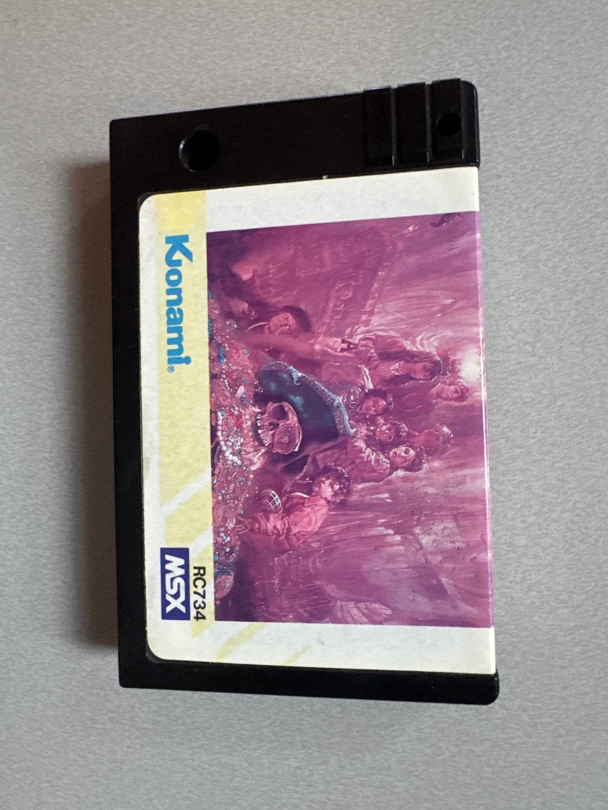 The Goonies MSX Konami RC734 - Vintage Game Cartridge, Avontuur en Actie, Gebruikt, 1 speler, Ophalen of Verzenden