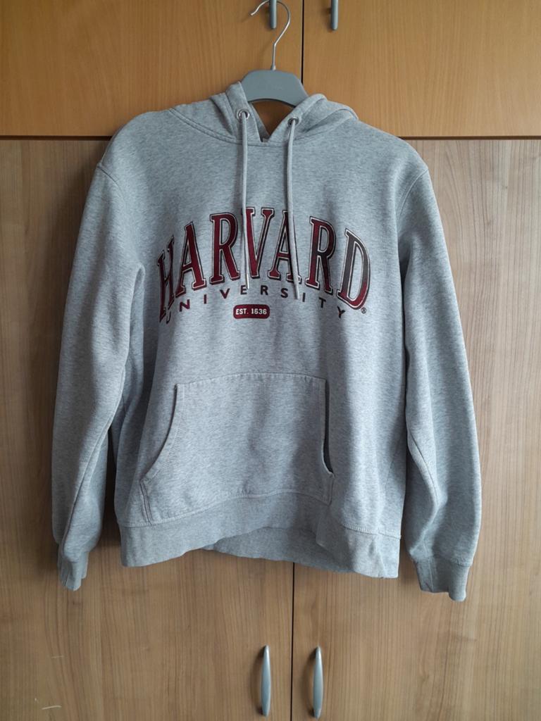 Grijze Harverd University sweater van H&M maat M, Maat 38/40 (M), H&M, Ophalen of Verzenden, Grijs