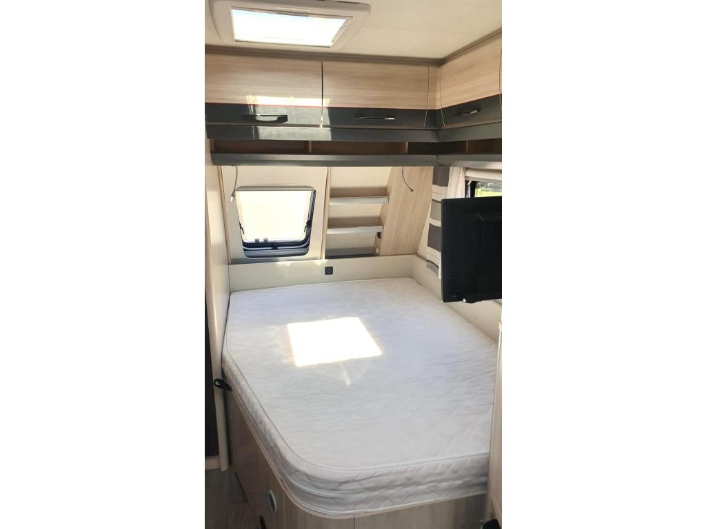 Hobby De Luxe Edition 460 UFE Mover Luifel Airco ETS 2018, Rondzit, Hobby, Dwarsbed, Bedrijf