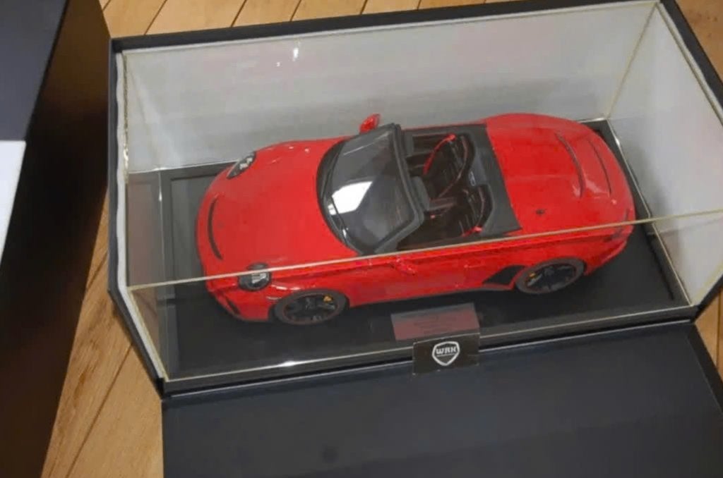 NIEUW! 1:8 Minichamps Porsche 911 991.2 Speedster LTD191 WRH, Ophalen, Nieuw, 1:5 t/m 1:8, Auto