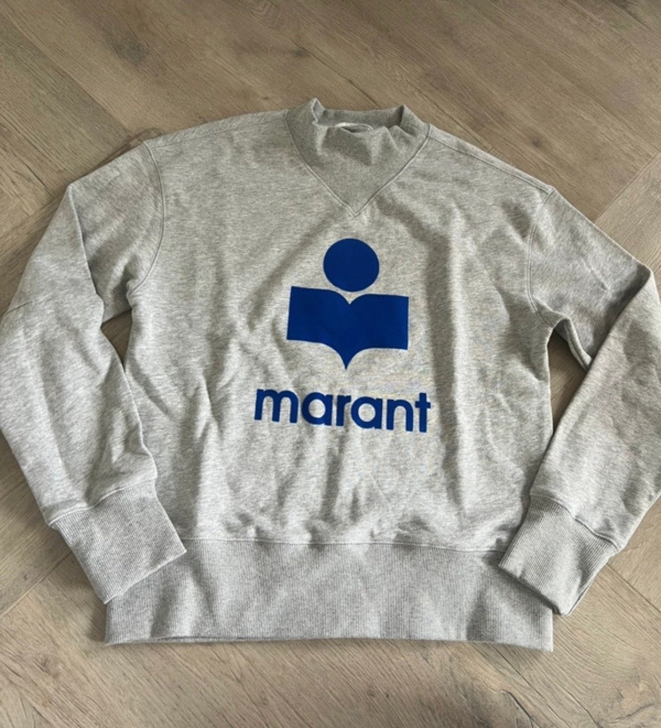 Isabel Marant Etoile Zewel Sweatshirt Grijs Maat M, Kleding | Dames, Verzenden, Zo goed als nieuw, Maat 38/40 (M), Grijs