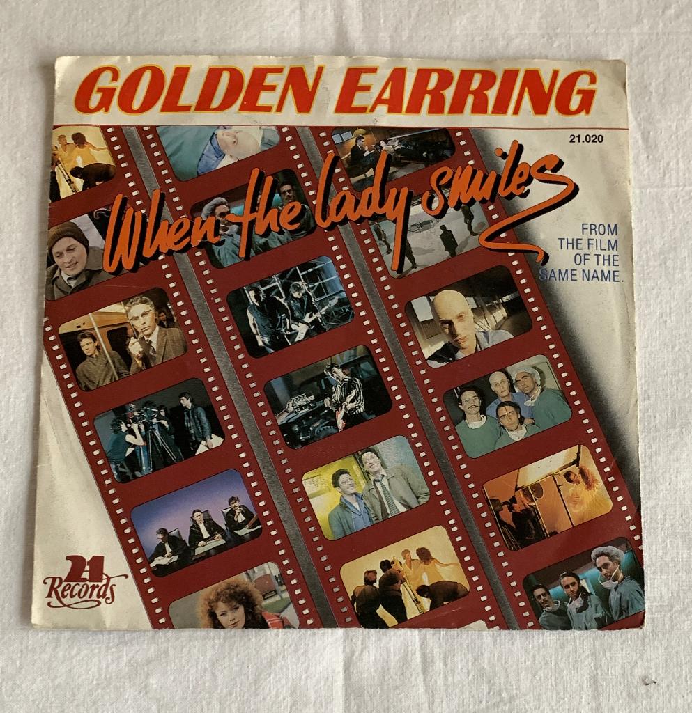 Golden Earring – When The Lady Smiles, Cd's en Dvd's, Vinyl Singles, Gebruikt, 7 inch, Single, Ophalen of Verzenden