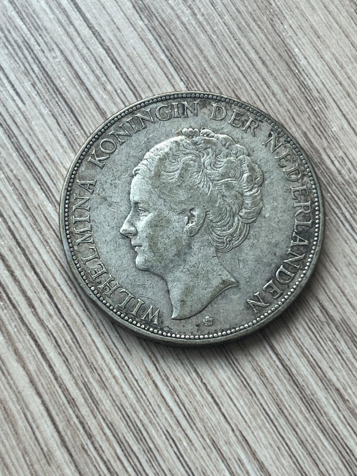 Rijksdaalder 1929 Koningin Wilhelmina Zilver, Zilver, Ophalen of Verzenden, Koningin Wilhelmina, Losse munt