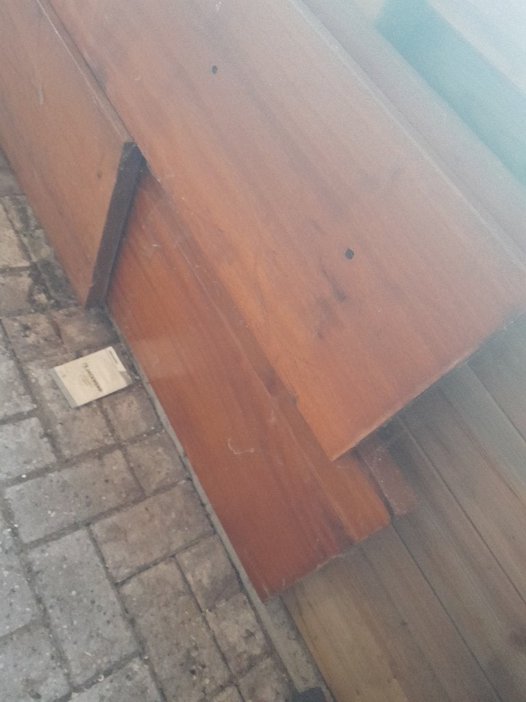MAHONIE PLANKEN, Ophalen, Gebruikt, 25 tot 50 mm, Plank
