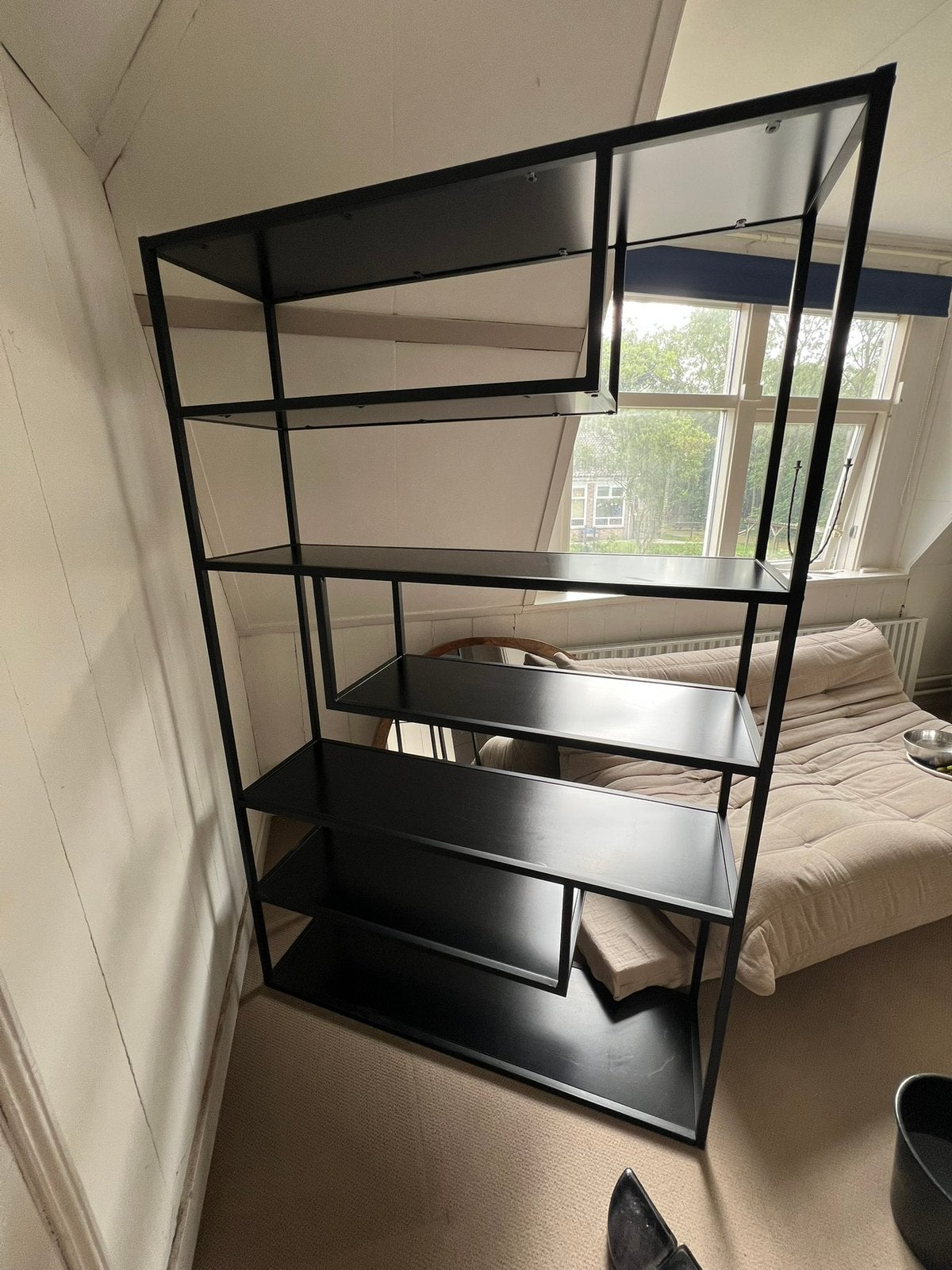 Woood Teun XL metalen vakkenkast, Huis en Inrichting, Ophalen, Zo goed als nieuw
