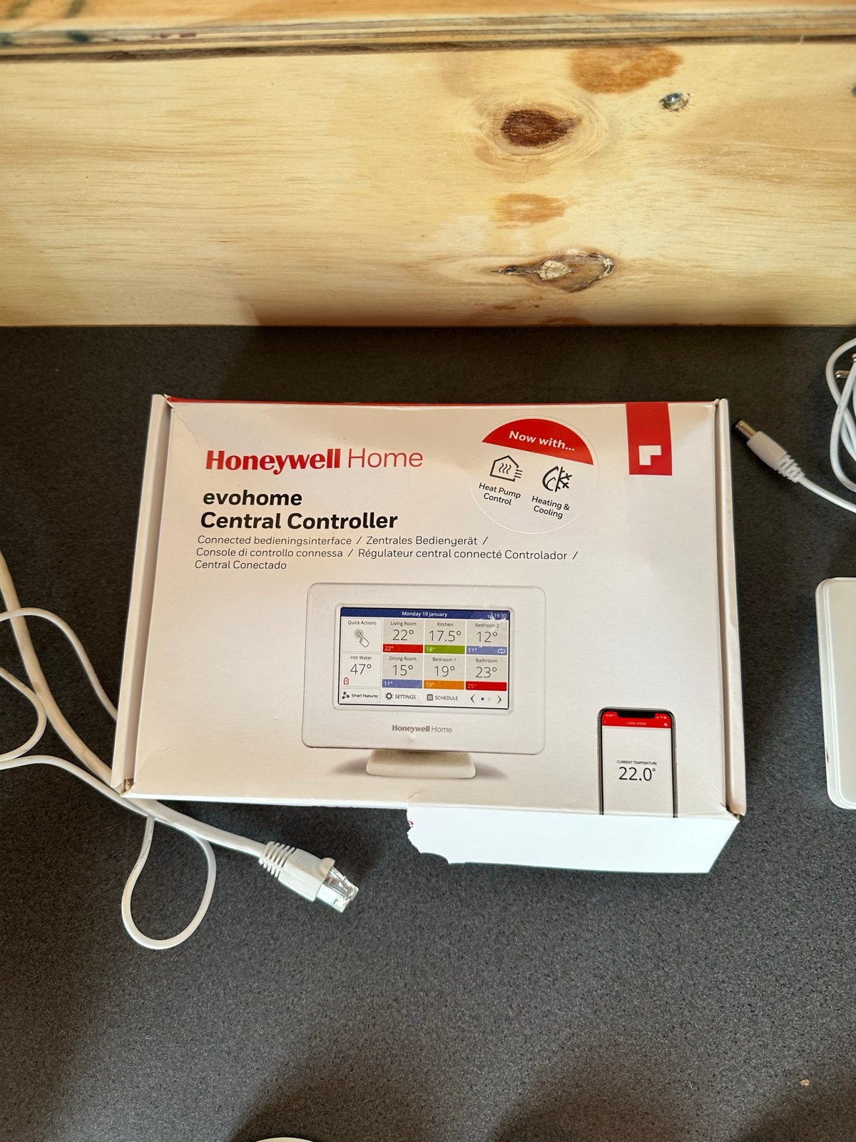 Honeywell Evohome Draadloos Systeem - Complete Set (8x), Ophalen, Gebruikt, Thermostaat