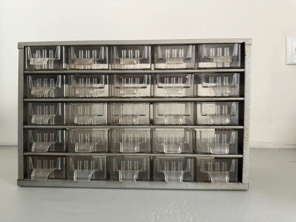 Assortimentenkast, vintage organizer, oud ladekastje, Ophalen, Gebruikt