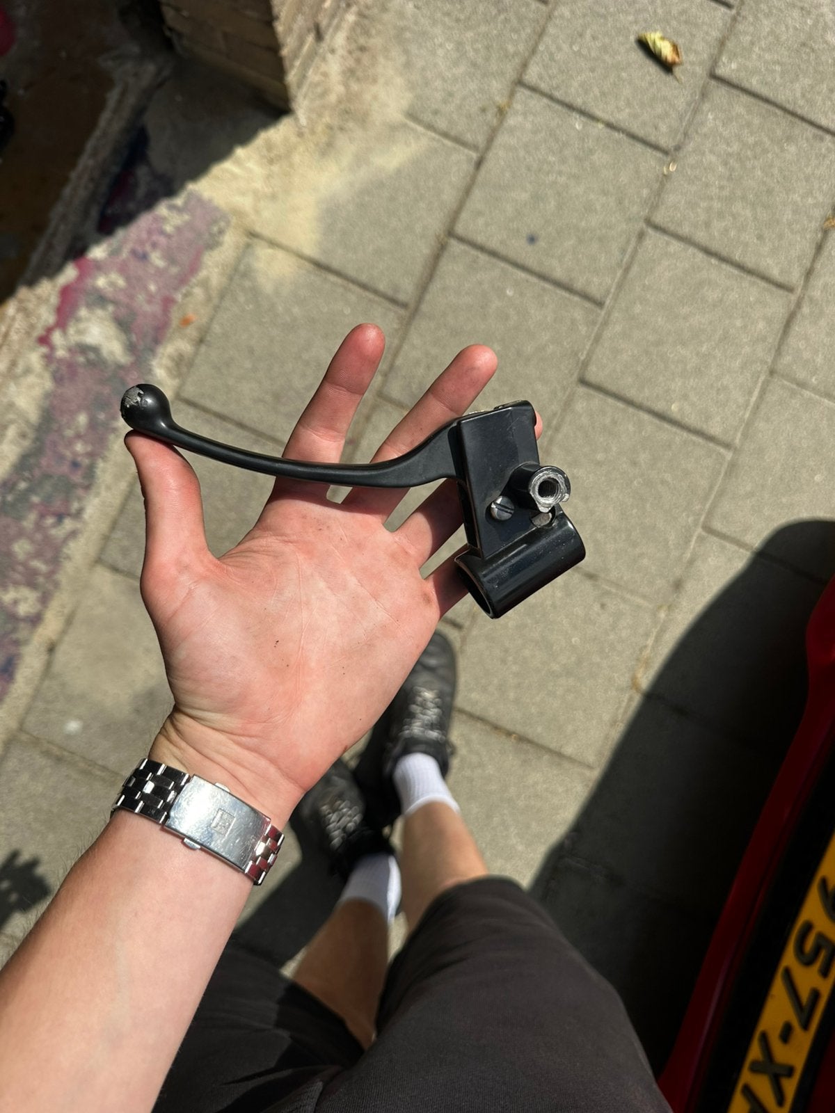 Piaggio zip achter remhendel, Motoren, Ophalen of Verzenden