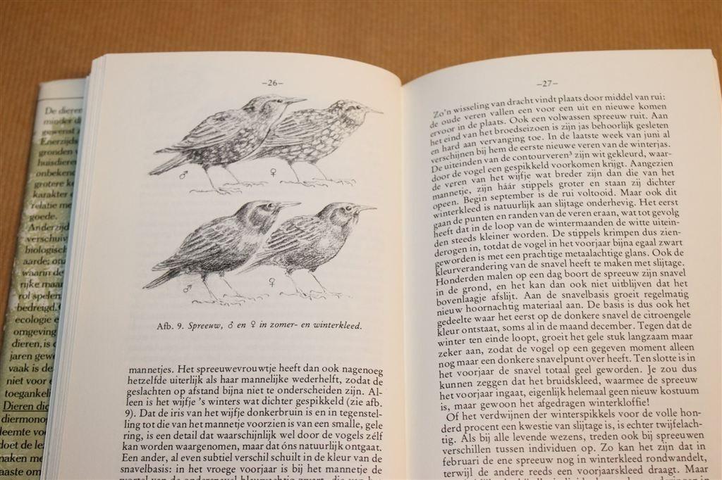 De Spreeuw — Leven en Gedrag van een Bekende Vogel, Boeken, Dieren en Huisdieren, Ophalen of Verzenden, Gelezen, Vogels