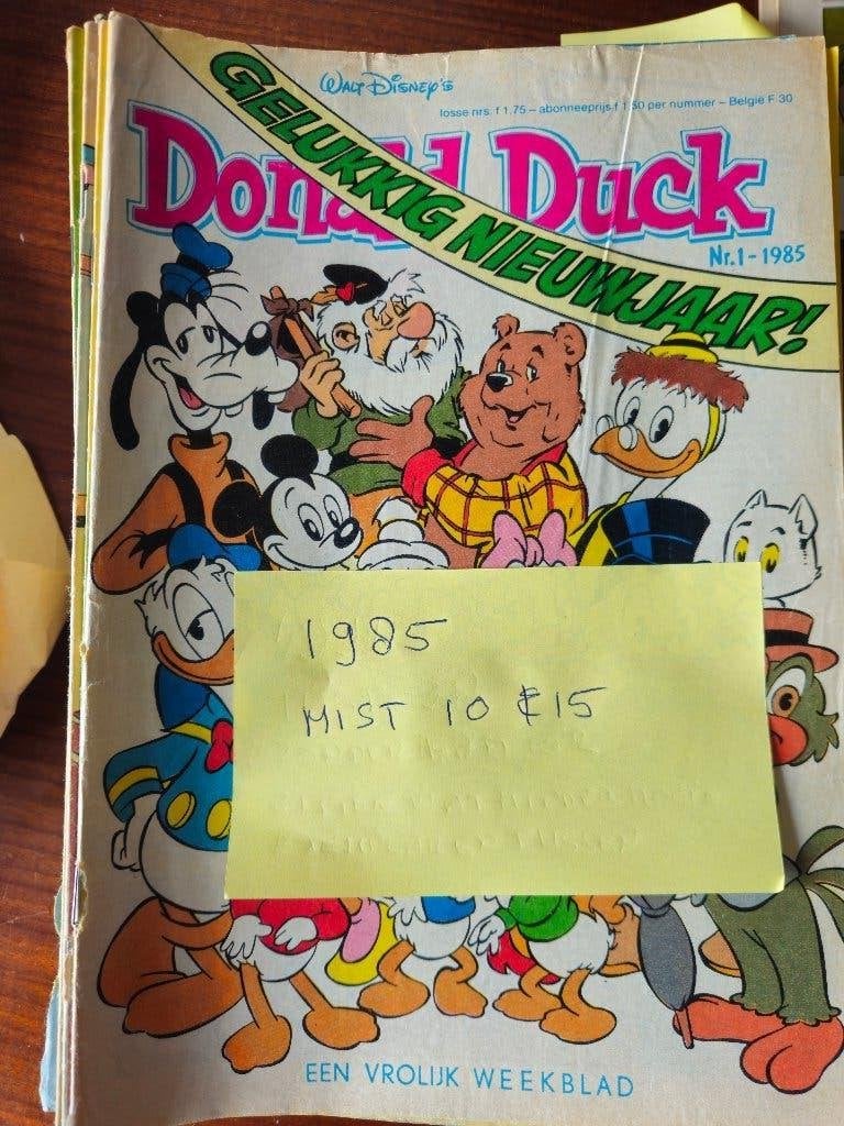 Donald Duck 1985, Boeken, Stripboeken, Donald Duck, Meerdere stripboeken, Ophalen, Gelezen
