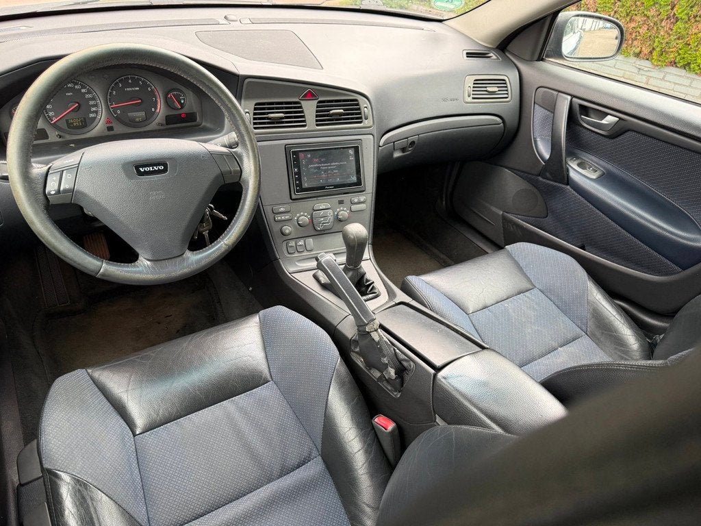 Volvo S60 2.4 Edition ECC NAVI LMV, Voorwielaandrijving, Stof, Gebruikt, Blauw