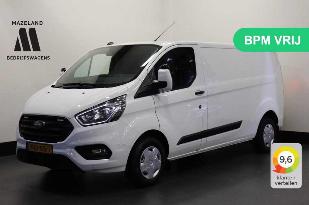 Ford Transit Custom 2.0 TDCI 130PK L2 EURO 6 - Airco - Cruis, Auto's, Bestelauto's, Bedrijf, Te koop, ABS, Achteruitrijcamera