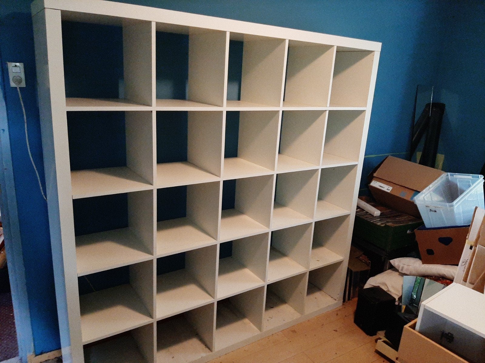 Gratis IKEA KALLAX kast, Ophalen, Gebruikt, 150 tot 200 cm, 150 tot 200 cm