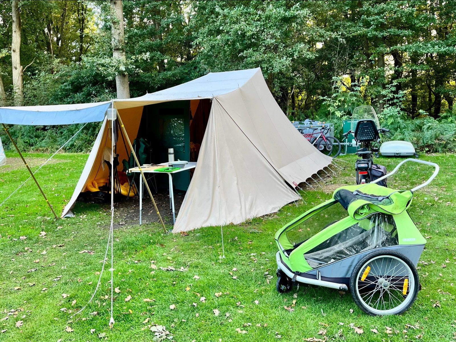 Jan van Gent de Waard tent., Caravans en Kamperen, Ophalen, Zo goed als nieuw, Tot en met 4
