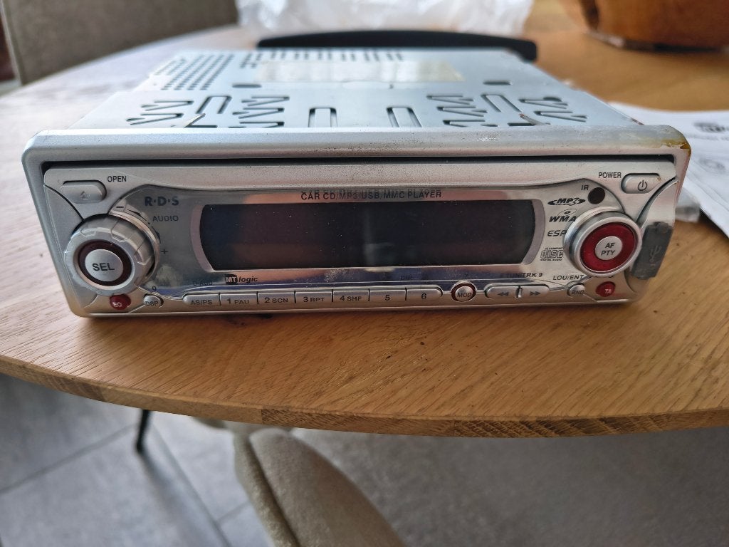 autoradio MTLogic, Audio, Tv en Foto, Radio's, Ophalen of Verzenden, Gebruikt, Overige typen