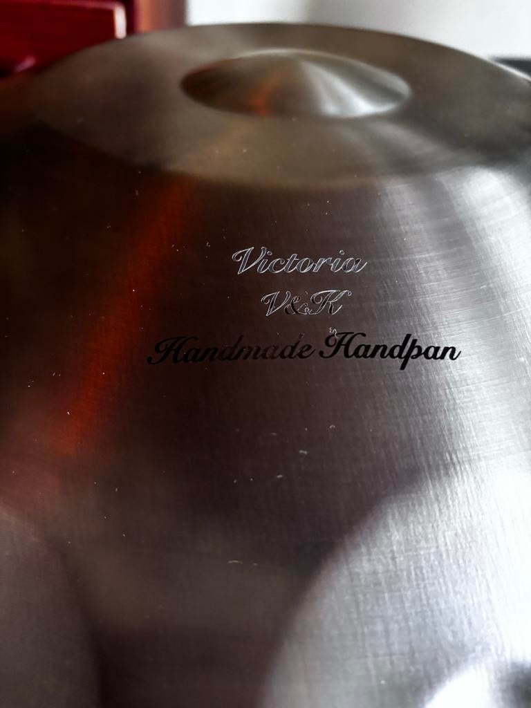 Handmade Handpan Victoria V&K D-kurd, Muziek en Instrumenten, Overige Muziek en Instrumenten, Ophalen, Gebruikt