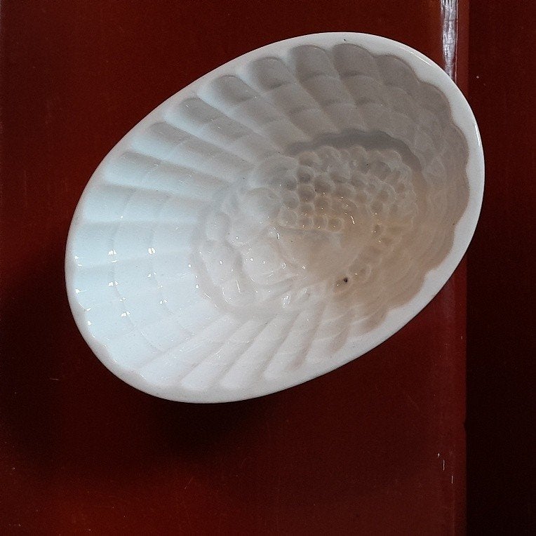 Kleine puddingvorm, Ophalen of Verzenden, Steen/keramiek, Wit, Overige typen