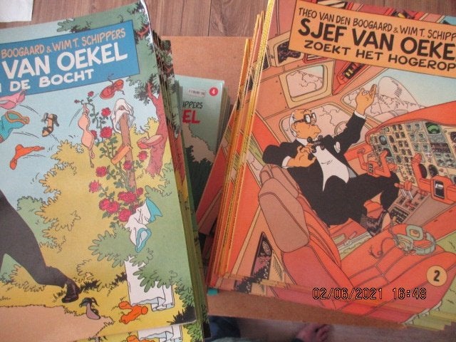 adv4023 sjef van oekel 2, Eén stripboek, Ophalen, Gelezen