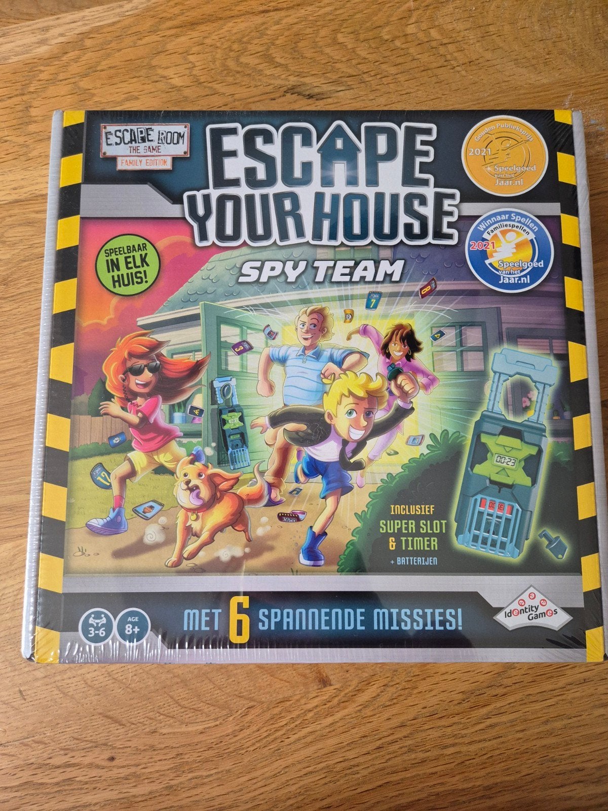 Escape Room - Bordspel, Drie of vier spelers, Ophalen of Verzenden, Nieuw, Identity Games
