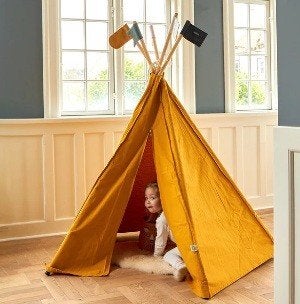 Speeltent Tipi Okergeel Roommate, Info@roommate.dk, Tæbyvej 5 2610 Rødovre, Roommate, Nieuw