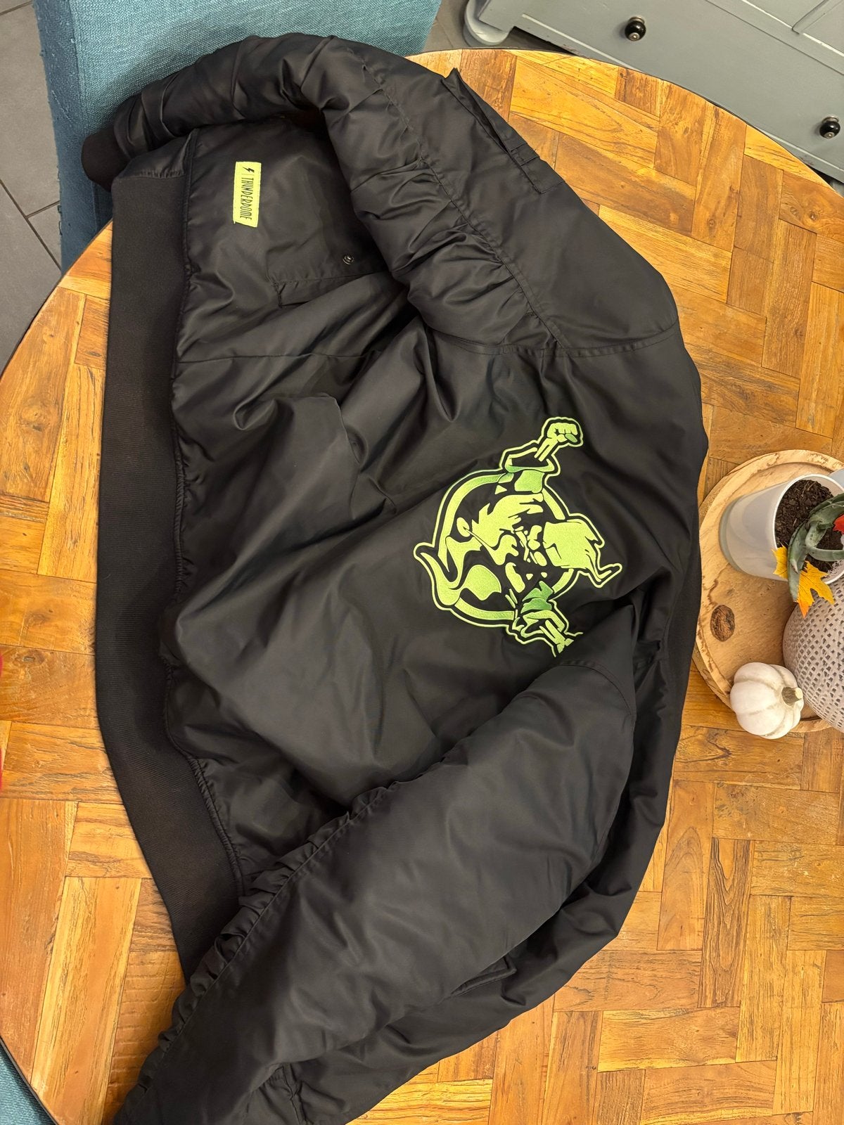 Thunderdome Bomberjack maat S, Kleding | Heren, Ophalen of Verzenden, Zo goed als nieuw, Maat 46 (S) of kleiner, Zwart