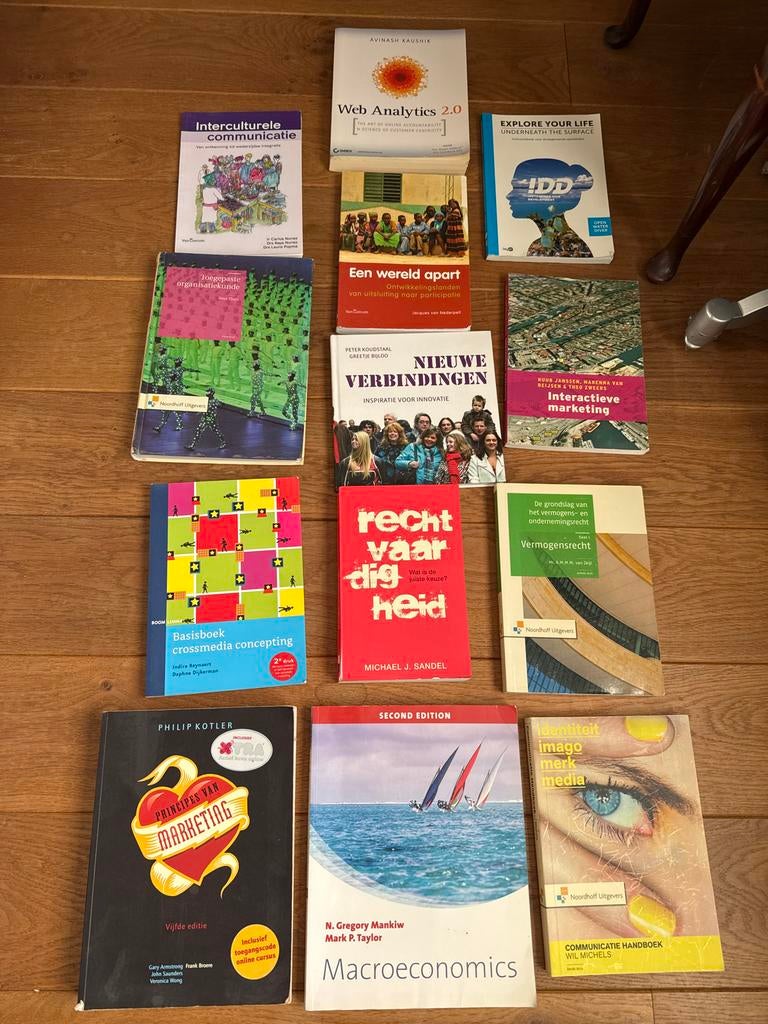 Boeken o.a. opleiding wiskunde, €1 voor alle boeken samen, Ophalen of Verzenden, Beta, Gelezen, HBO