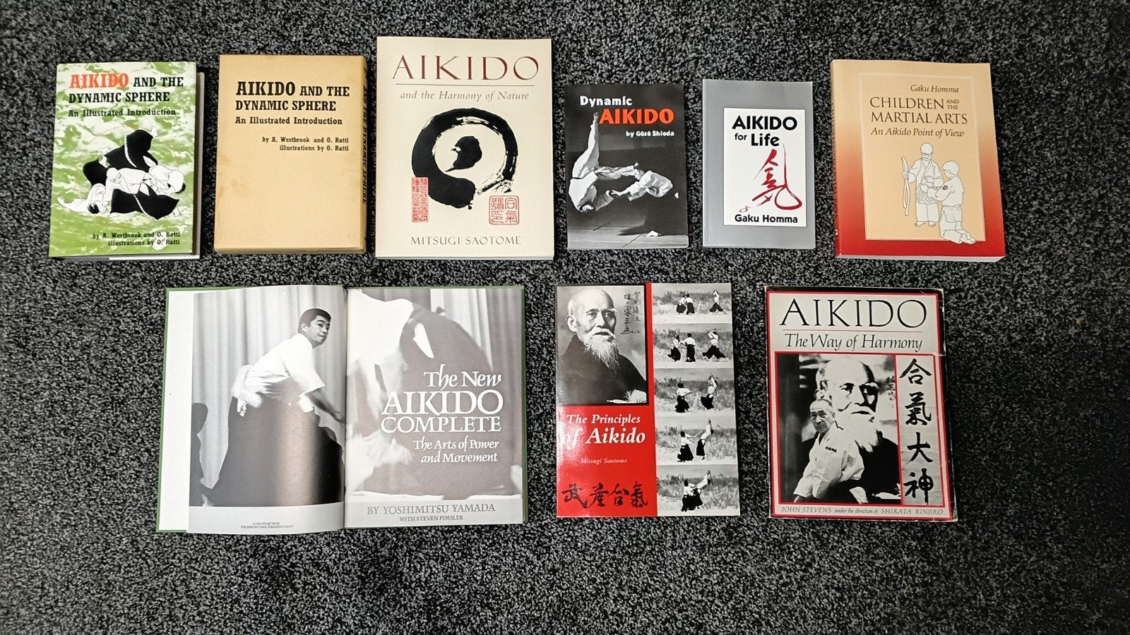 Set van 8 Aikido boeken, Boeken, Ophalen of Verzenden, Zo goed als nieuw, Diverse auteurs, Vechtsport