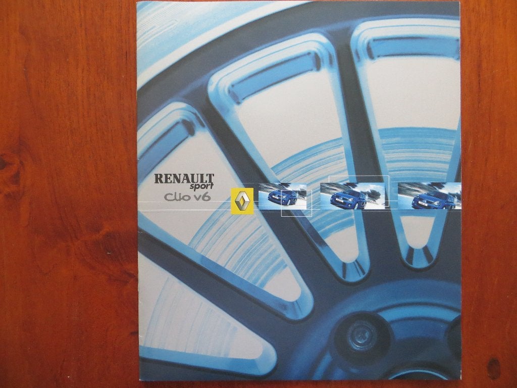 Renault Sport Clio V6 (mei 2003), Boeken, Ophalen of Verzenden, Nieuw, Renault