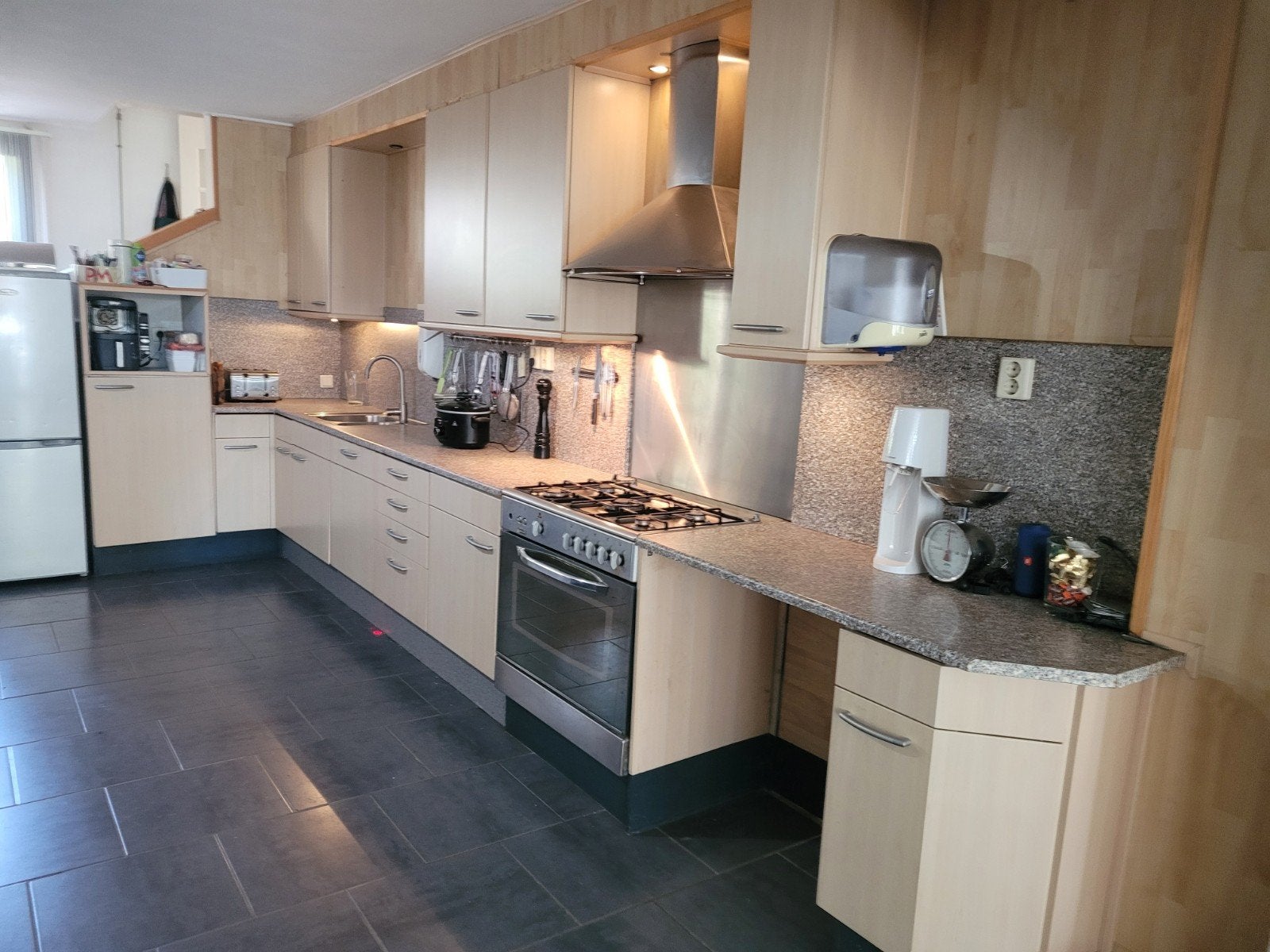 Gratis Keuken van 534cm zelf demonteren, Ophalen, Gebruikt