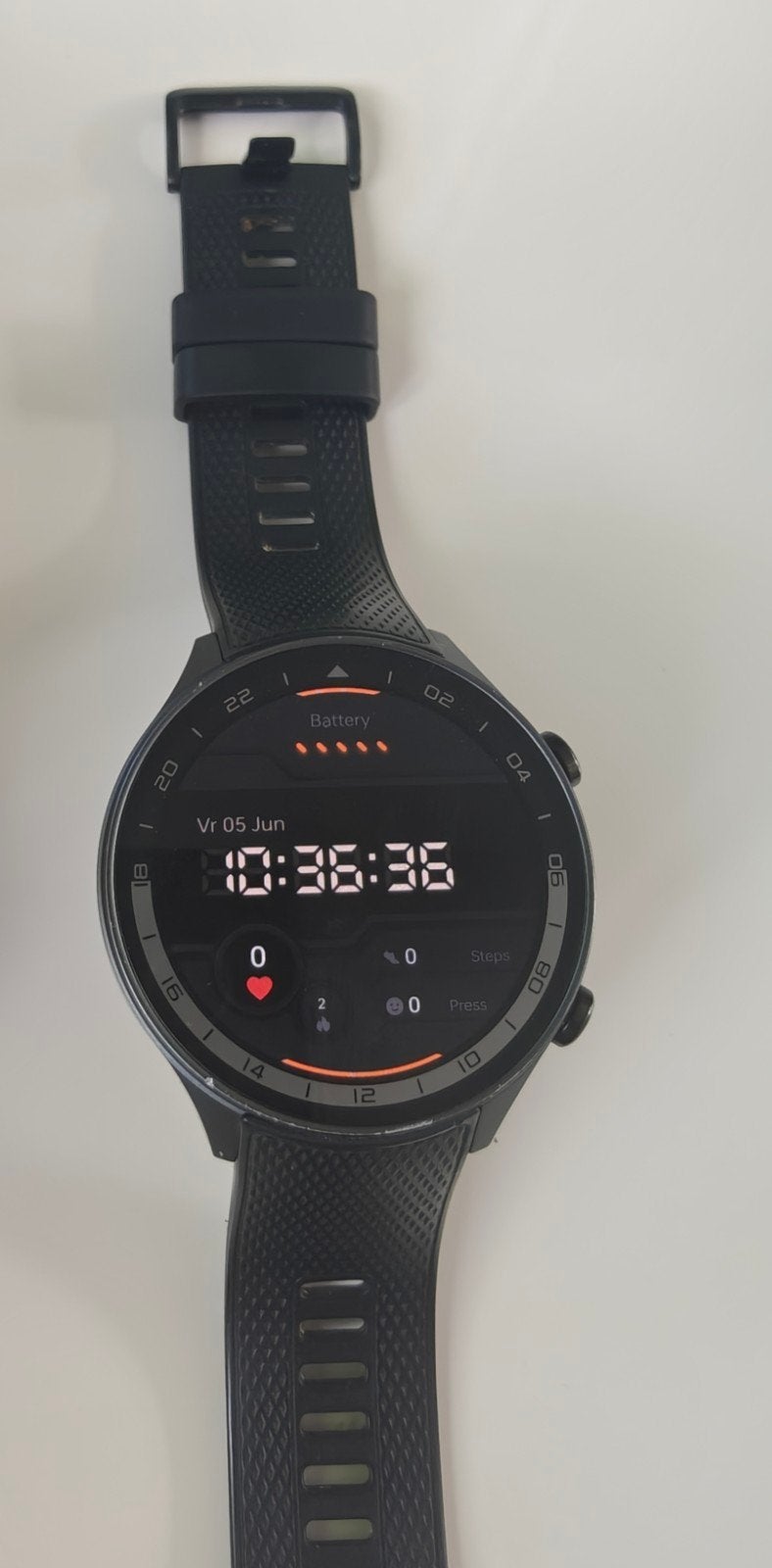 OnePlus 2R Smartwatch- Zwart - Zo goed als nieuw, Ophalen, Oneplus, Zo goed als nieuw, Waterdicht