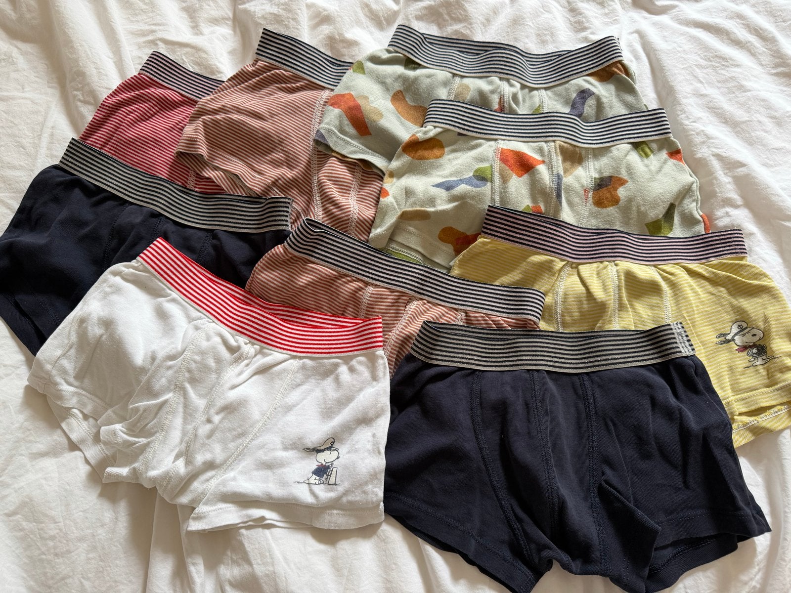 Pakket Petit Bateau ondergoed maat 8 jaar (16 stuks), Kinderen en Baby's, Ophalen of Verzenden, Gebruikt, Jongen