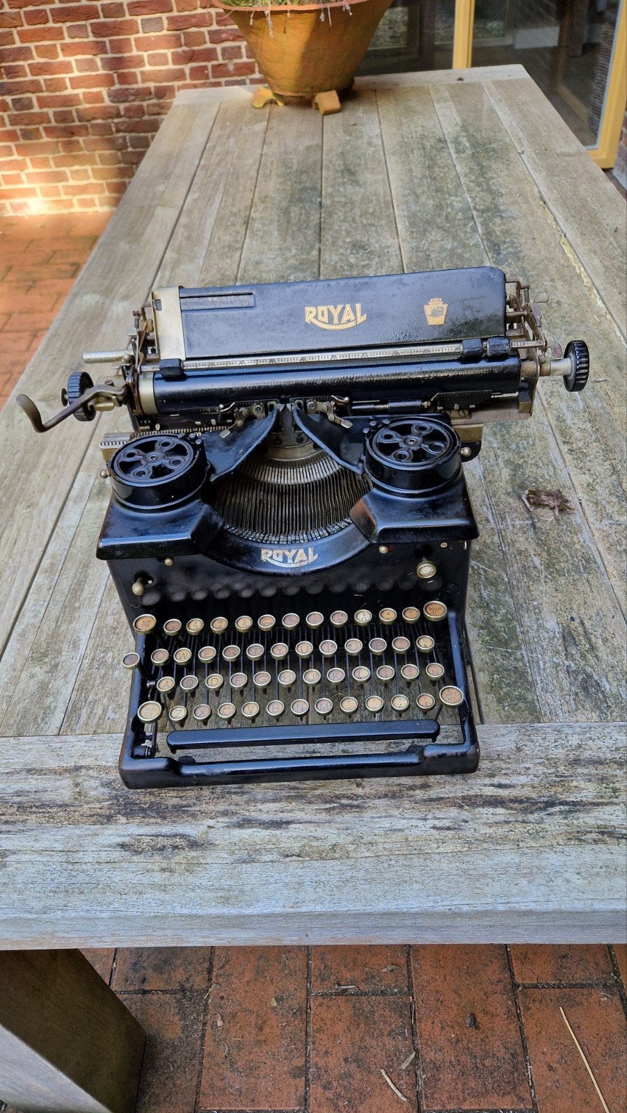 Royal model 10 Schrijfmachine ca 1925-1935, Ophalen of Verzenden, Gebruikt