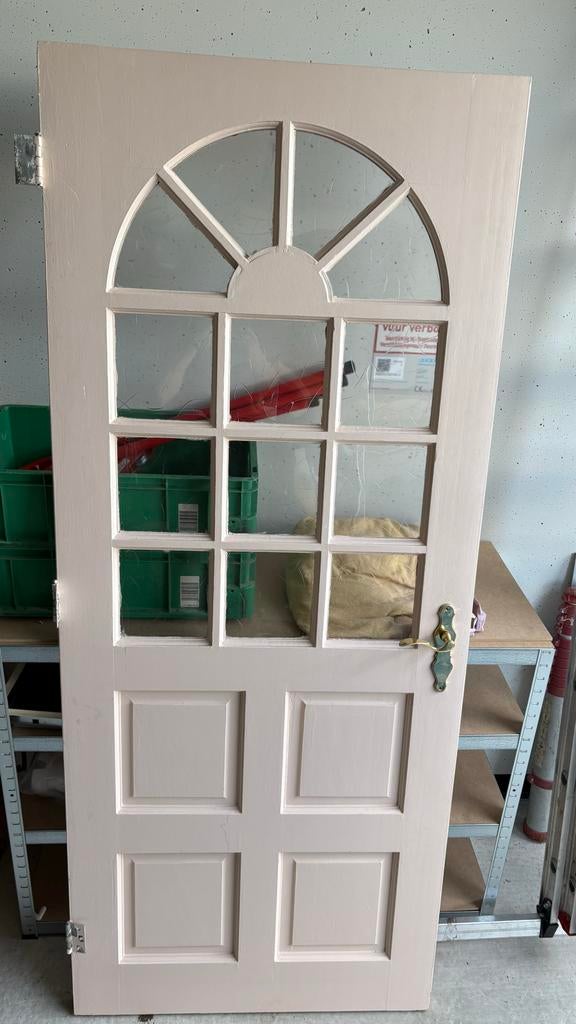 Stompe binnendeur landelijk desing., Ophalen, Gebruikt, 80 tot 100 cm, Binnendeur