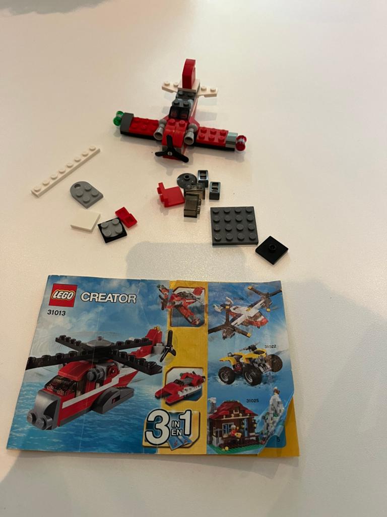 Lego creator vliegtuig 31013, Ophalen of Verzenden