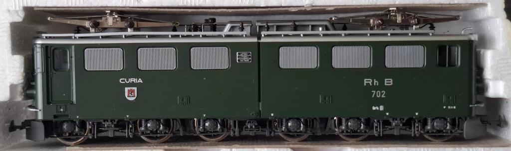 Bemo 1254 112 elektrische locomotief Ge 6/6 702 RhB . NIEUW., Overige merken, Nieuw, Ophalen of Verzenden, Analoog