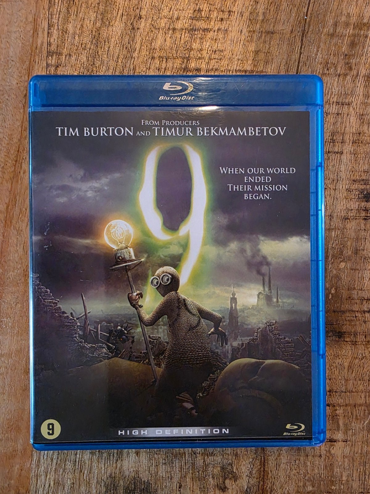 9 (Nine) Blu-ray - Animatie van Tim Burton, Ophalen of Verzenden