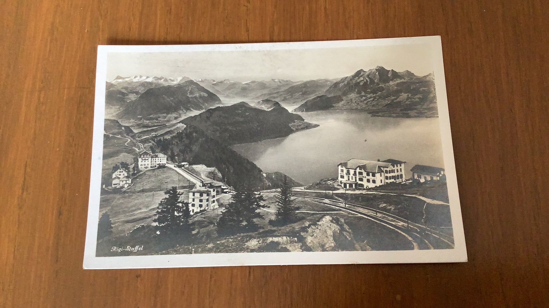 Zwitserland.   Rigi-Staffel, Ophalen of Verzenden, 1940 tot 1960, Gelopen, Overig Europa