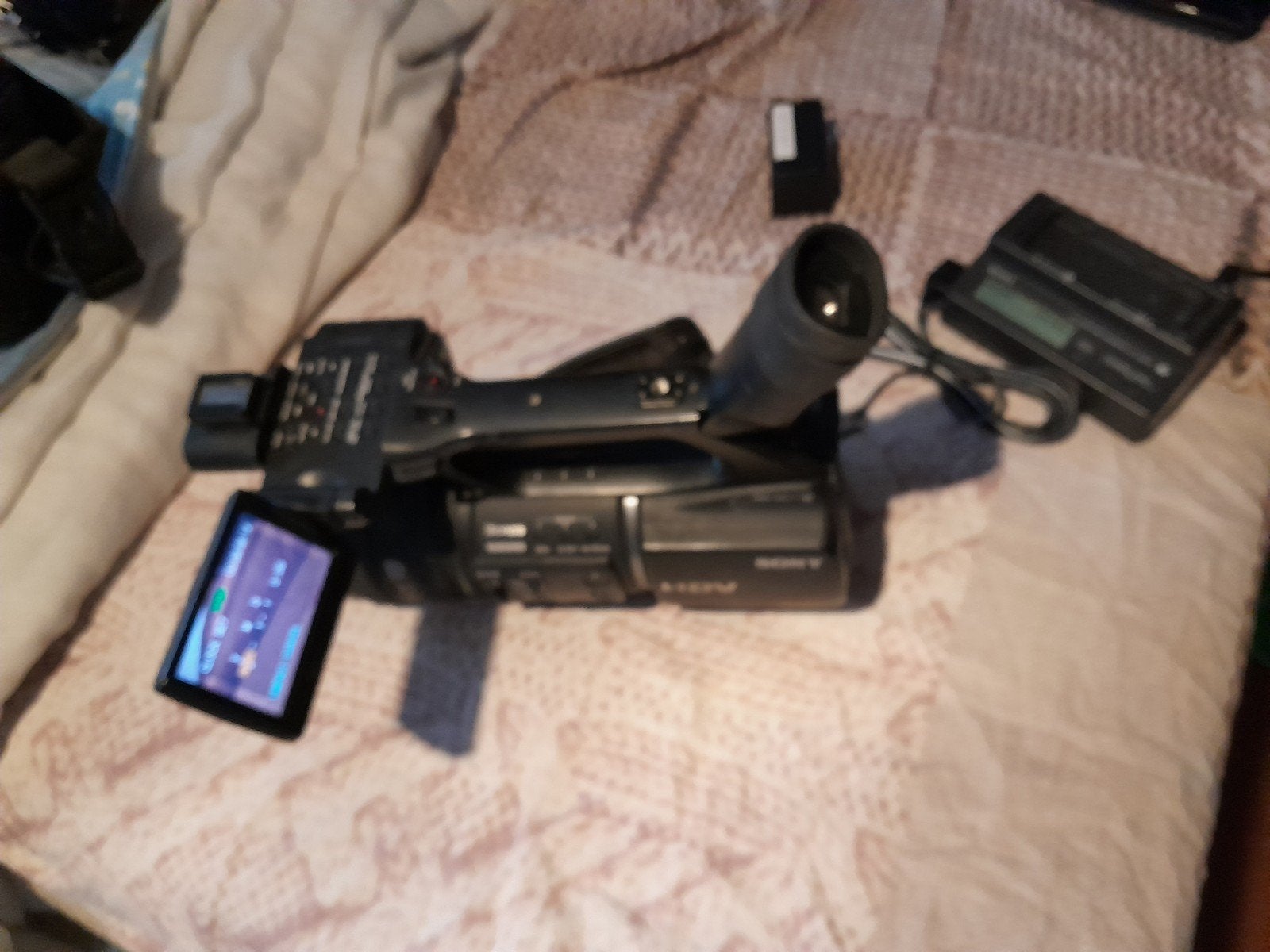 Sony HVR-Z5E HDV mini DV cam in top staat en compleet, Mini dv, 20x of meer, Ophalen of Verzenden, Full HD