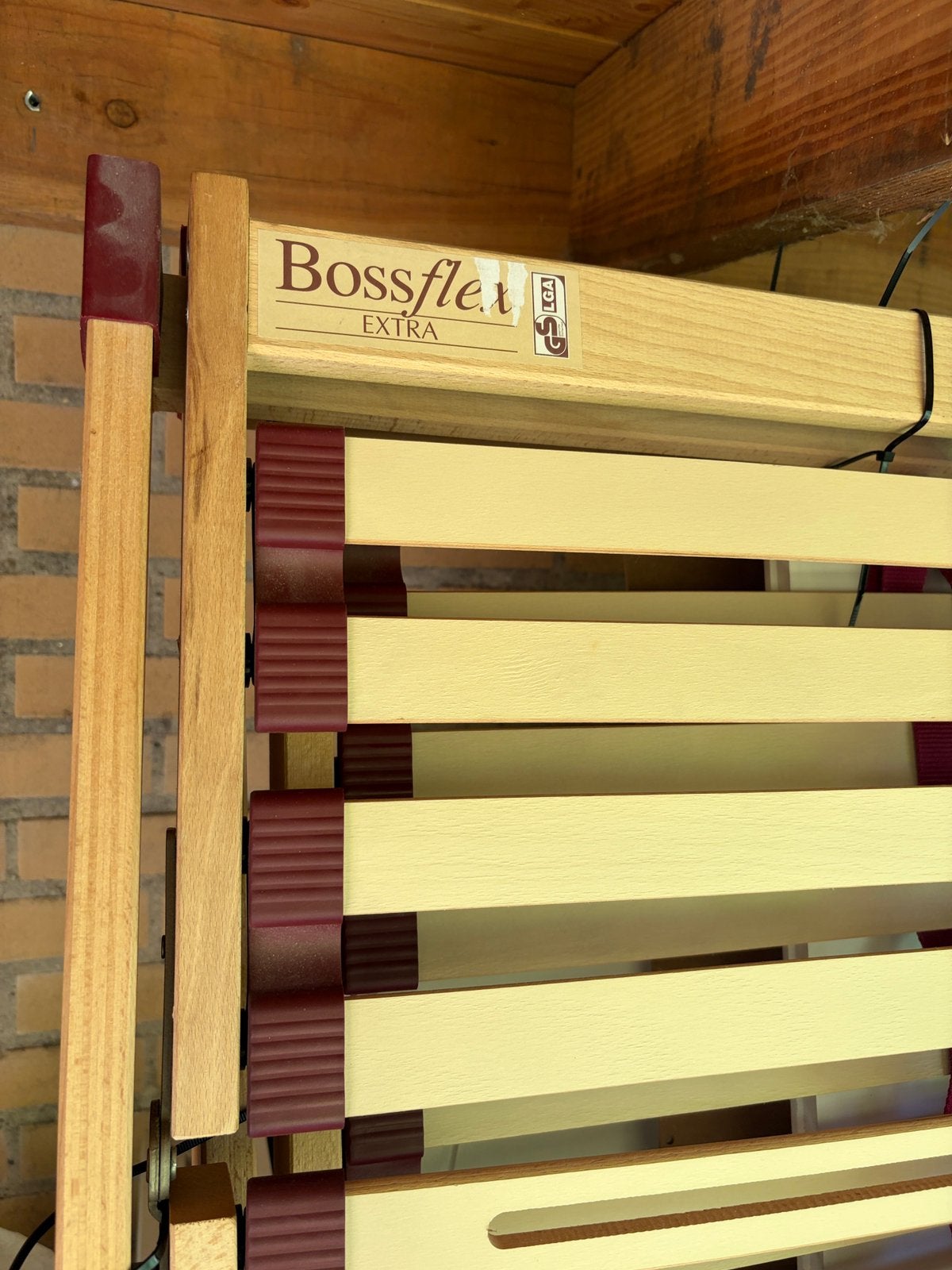 Boss Flex Extra lattenbodem 80x200 2 stuks, Ophalen, Gebruikt, Tweepersoons, 80 cm