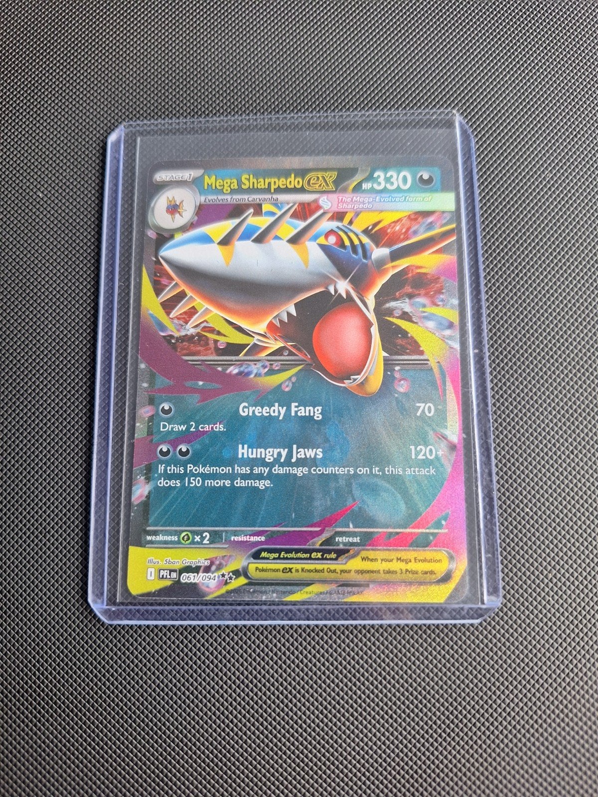 Mega sharpedo ex 061/094, Ophalen, Zo goed als nieuw