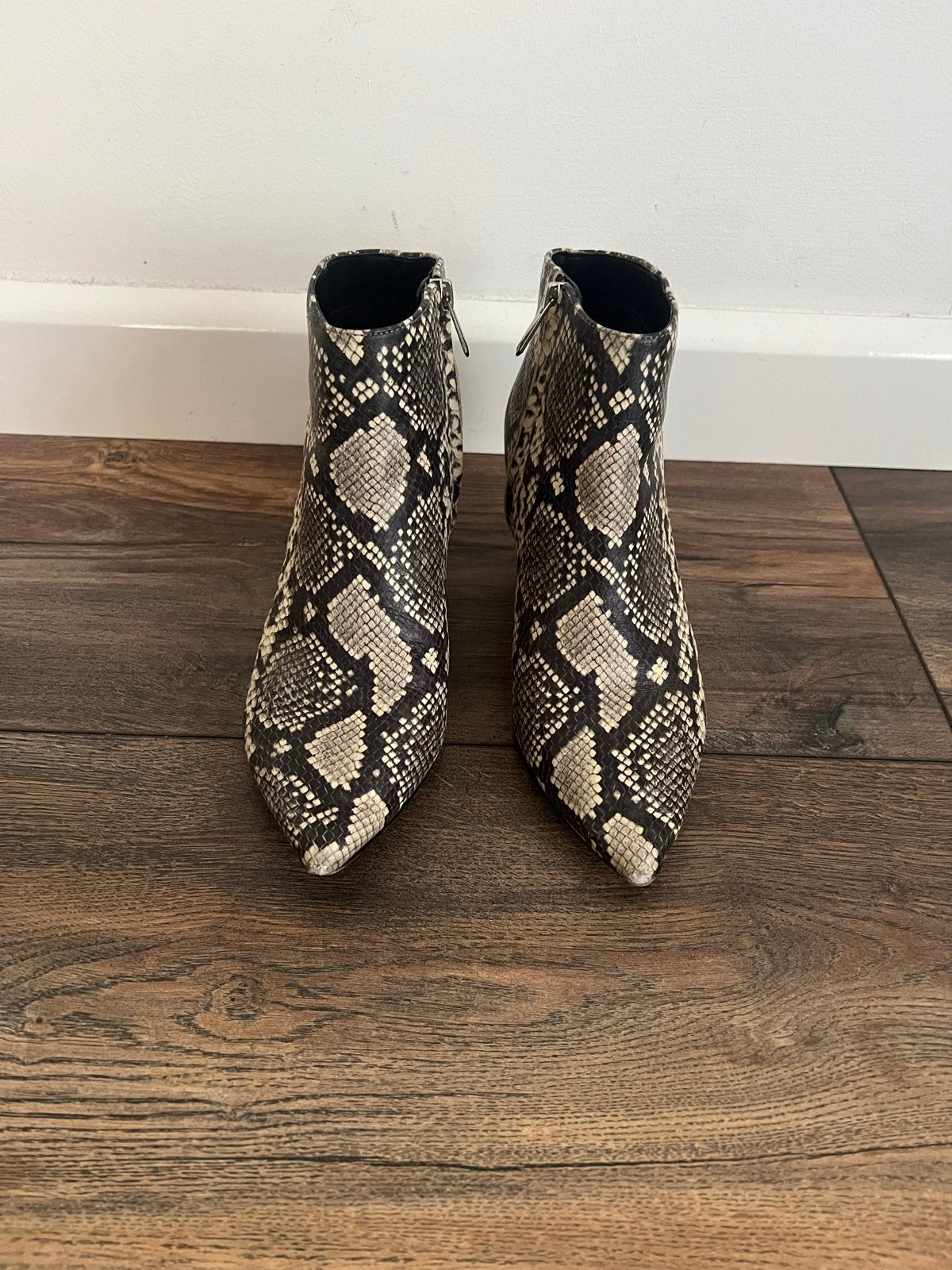 Sam Edelman snake print enkel laarzen maat 39, Ophalen, Gedragen, Overige kleuren, Lage of Enkellaarzen