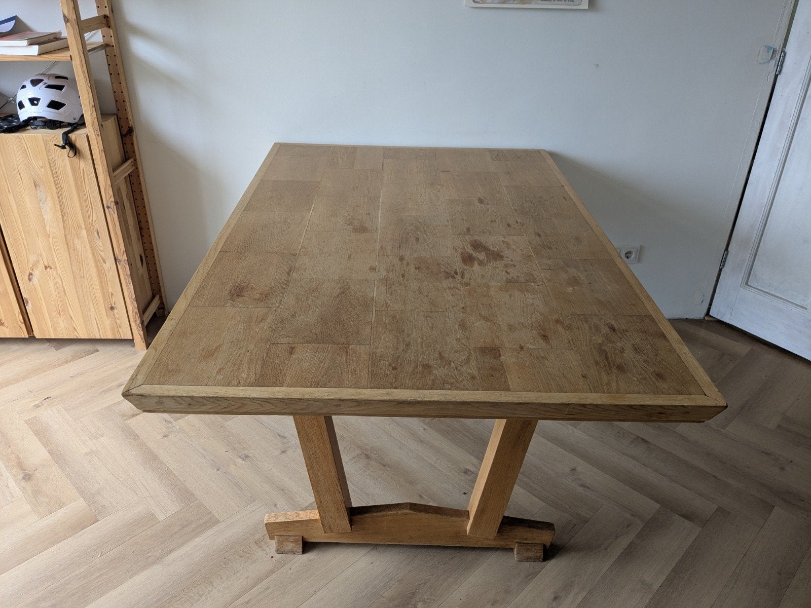 Eettafel, Huis en Inrichting, Tafels | Eettafels, Gebruikt, 50 tot 100 cm, 150 tot 200 cm, Vijf personen of meer, Rechthoekig