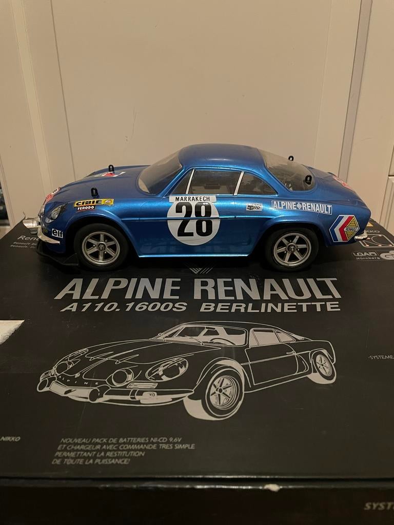 Nikko Alpine Renault A110.1600S Berlinette RC Auto, Hobby en Vrije tijd, Modelbouw | Radiografisch | Auto's, Elektro, Ophalen of Verzenden