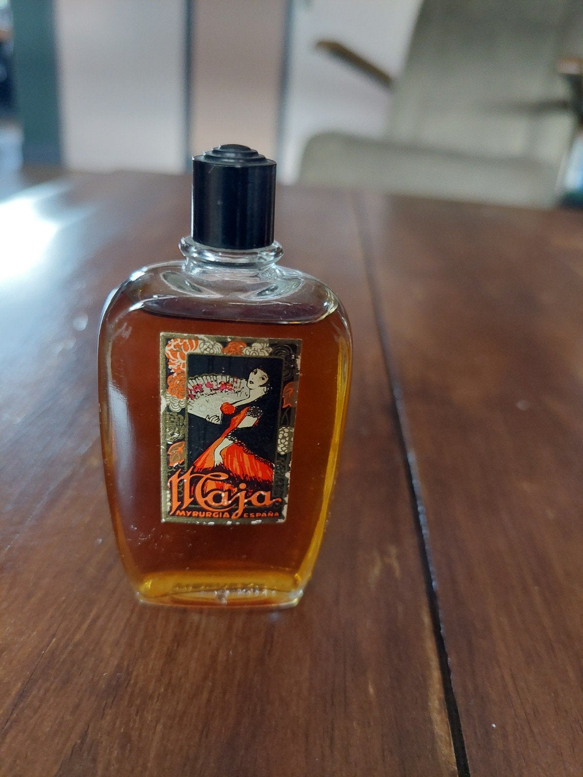 Vintage Maja Myrugia España Factice Parfumflesje, Ophalen of Verzenden, Gebruikt, Parfumfles