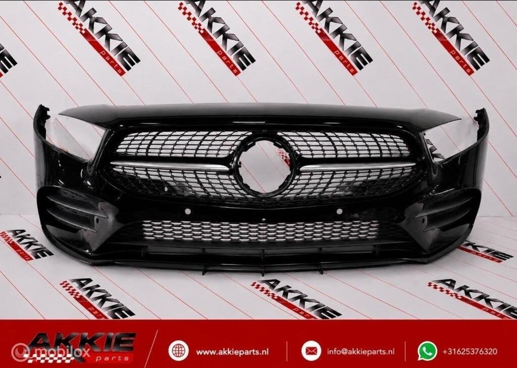 W177 V177 bumper voor mercedes A klasse Amg 2019 - 2022, Gebruikt, Voor, Ophalen of Verzenden, Bumper