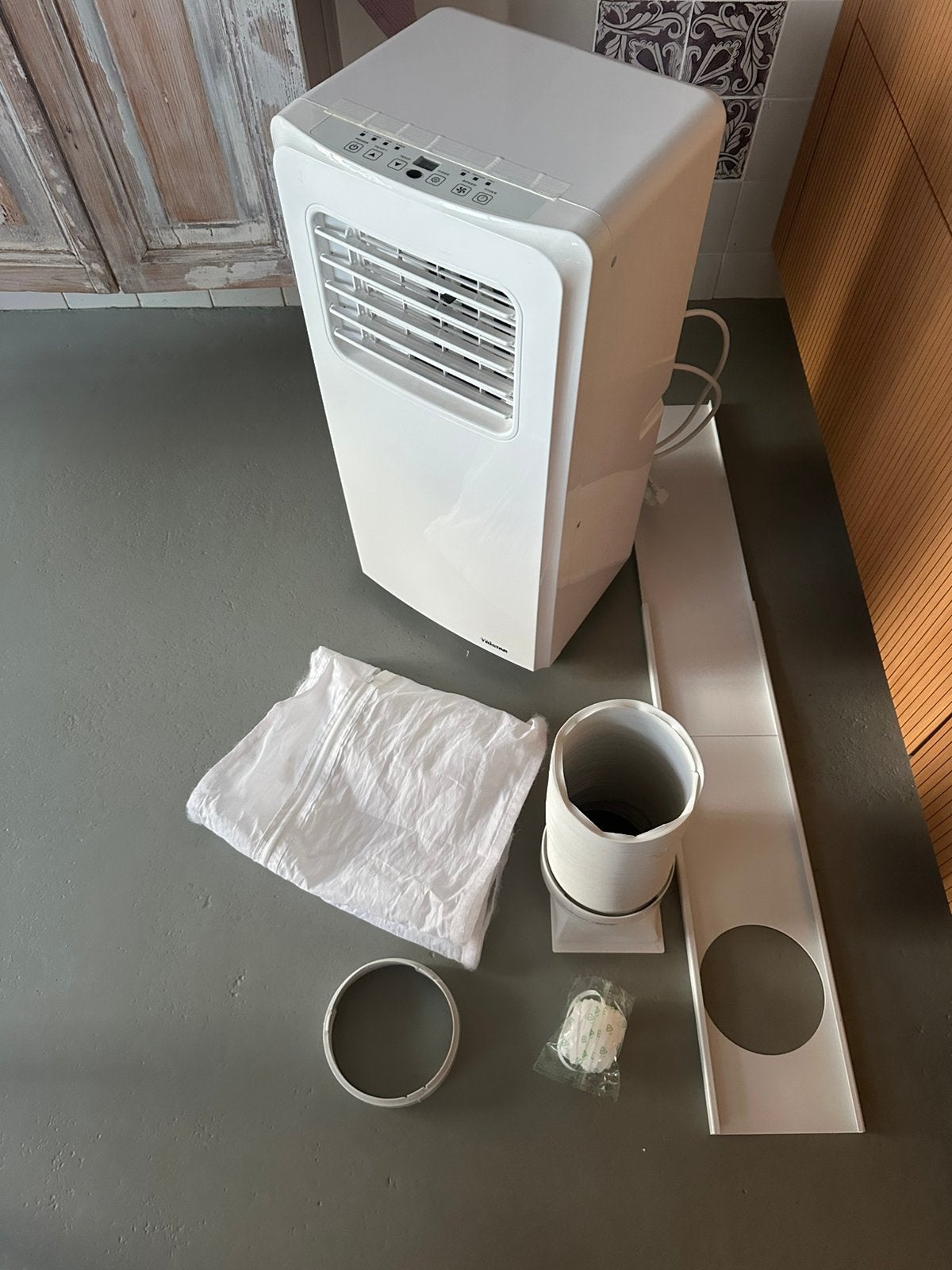 Mobiele airco Tristar: max 80m3, Ophalen, 3 snelheden of meer, Zo goed als nieuw, Mobiele airco