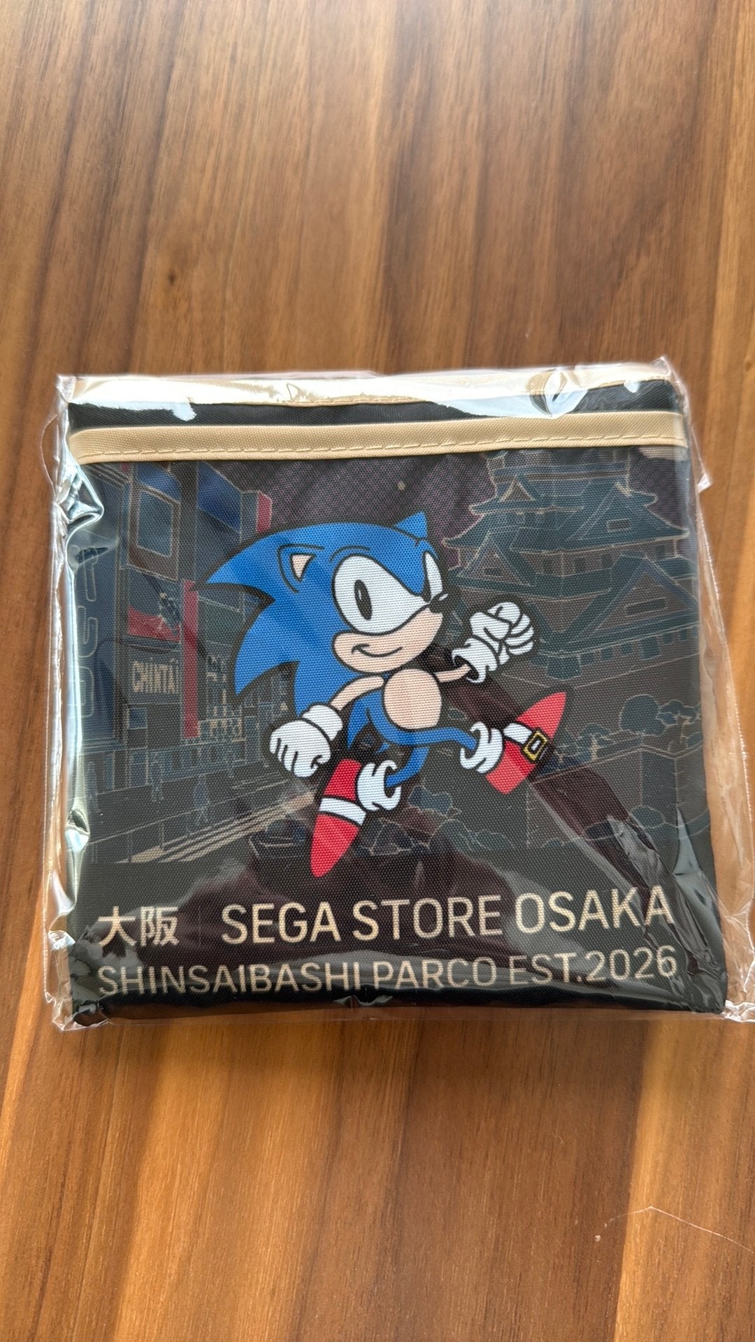 Limited edition Sonic draagtas - Opening SEGA store Osaka, Ophalen of Verzenden, Nieuw