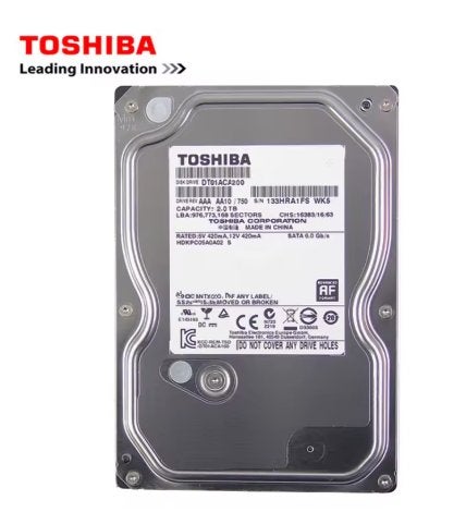 Toshiba 500GB desktop computer hdd 3.5 interne hdd, Intern, Toshiba, Refurbished, Ophalen of Verzenden