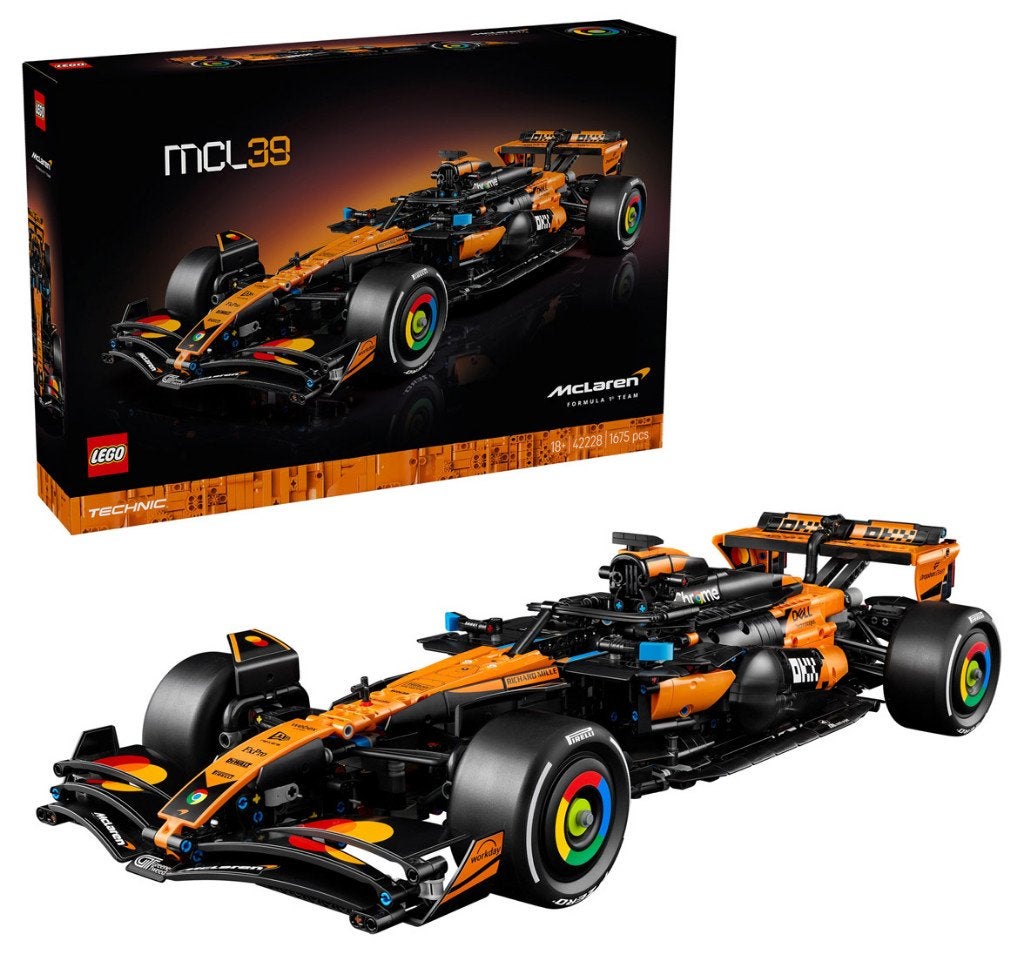 LEGO Technic 42228 McLaren MCL39 F1 auto 1675 delig, Lego, Nieuw, Ophalen of Verzenden, Technic