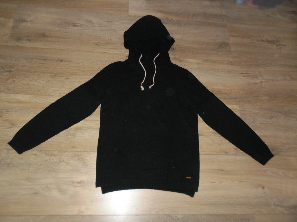 Jack & Jones Originals Donkerblauwe Trui met Capuchon Maat M, Ophalen of Verzenden, Zo goed als nieuw, Jack & Jones, Maat 48/50 (M)